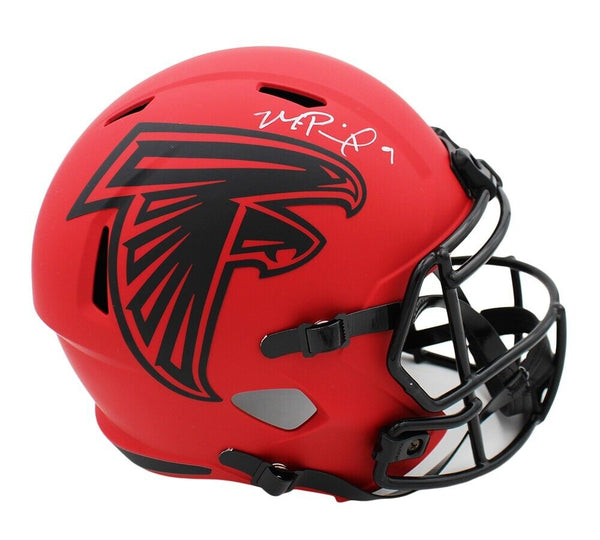 Michael Penix Jr. Signed Atlanta Falcons Speed Full Size Rave NFL Helmet