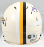 Adrian Peterson Autographed Vikings Retro Speed Mini Helmet - Beckett W Hologram