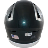Randall Cunningham Signed Philadelphia Eagles Mid-Size Midi Helmet Beckett 55630