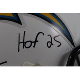 Antonio Gates Autographed San Diego Chargers TB Mini Helmet HOF Beckett 50263