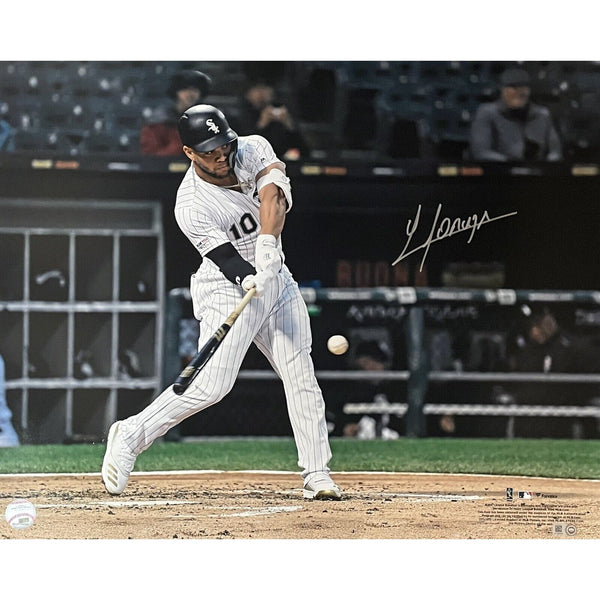 Yoan Moncada Autographed/Signed Chicago White Sox 16x20 Photo MLB 47007
