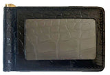 2025 Augusta National GC Masters Black Leather Money Clip Billfold Wallet w/ Box