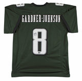 C.J. Gardner-Johnson Authentic Signed Green Pro Style Jersey BAS Witnessed
