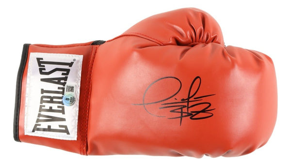 Deontay Wilder Signed Red Everlast Right Hand Boxing Glove BAS