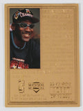 1999 Upper Deck Fifth Finals MVP #2187/10000 22 Kt Gold Card Un-signed