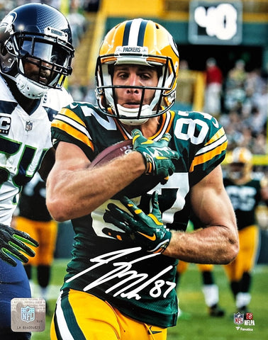 Packers SB Champ Receiver JORDY NELSON Signed 8x10 Photo #19 AUTO