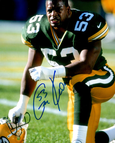 Packers GEORGE KOONCE Signed 8x10 Photo #1 AUTO ~ Super Bowl XXXI Champ