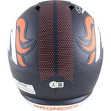 Patrick Surtain Autographed/Signed Denver Broncos F/S Helmet Beckett 49832