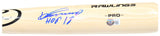 Vladimir Guerrero Autographed/Signed California Angels Bat HOF Beckett 40618