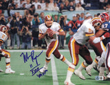 Mark Rypien Autographed 11x14 Photo Redskins "XXVI MVP" Beckett QR #BS30522