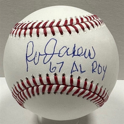 Twins/Angels ROD CAREW Signed Official MLB Baseball AUTO w/ "'67 AL ROY"- JSA
