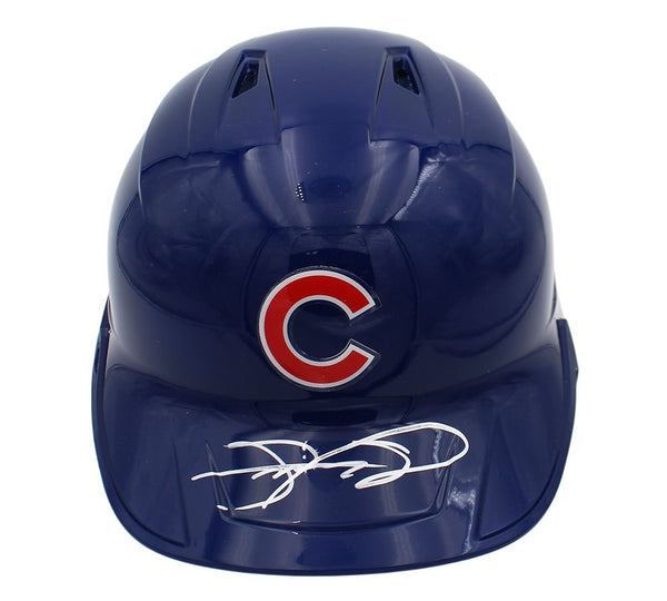 Sammy Sosa Signed Chicago Cubs Rawlings Blue MLB Helmet