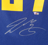 Jamal Murray Autographed Denver Nuggets Blue Fastbreak XL Jersey FAN 39647
