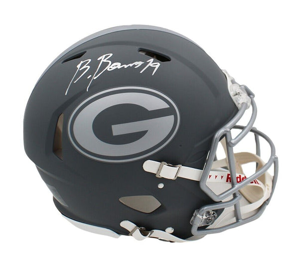 authentic uga football helmet Riddell Speed Full Size Speed 8060063 Brock Bowers Signed Georgia Bulldogs