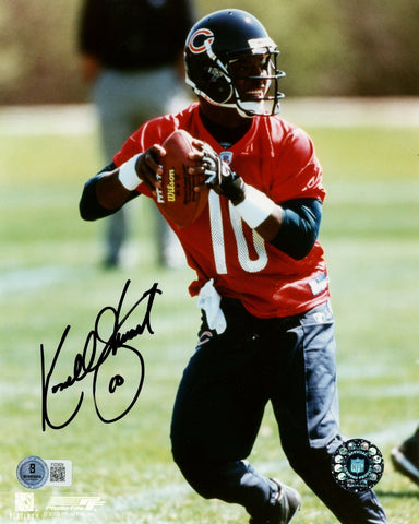 Kordell Stewart Autographed/Signed Chicago Bears 8x10 Photo Beckett 57673