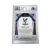 Eberechi Eze Signed 2020-21 Panini Prizm EPL Violet /99 Rookie - BGS 9 AUTO 10
