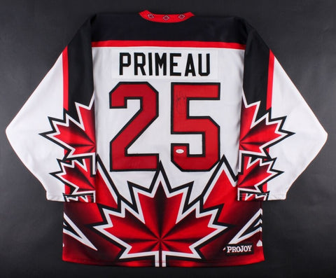 Keith Primeau Signed Team Canada "Stars of Hockey" Jersey (JSA COA)