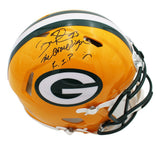 Gilbert Brown Signed Green Bay Packers Speed Authentic NFL Helmet -2 Insc