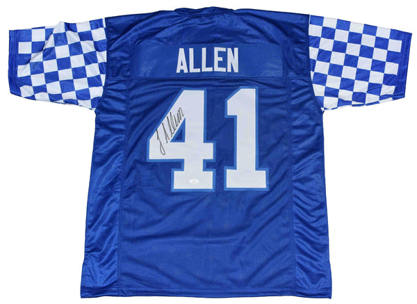 JOSH ALLEN AUTOGRAPHED KENTUCKY WILDCATS #41 BLUE JERSEY JSA