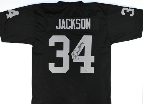 Bo Jackson Autographed Black Pro Style Jersey - Tristar *Black