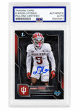 D'Angelo Ponds Signed Indiana 2025 Bowman Chrome Refractor Card #104 - (PSA/DNA)