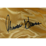 Tommy Hearns Autographed/Signed Yellow Boxing Trunks Beckett 44775