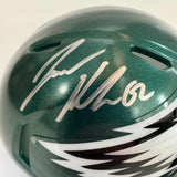Autographed/Signed Jason Kelce Philadelphia Eagles Mini Helmet PSA COA
