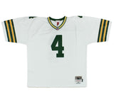 Brett Favre Signed Green Bay Packers Mitchell & Ness Legacy White NFL XXL Jersey