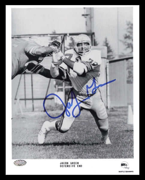 Jacob Green Autographed Signed 8x10 Photo Seattle Seahawks MCS Holo #63447