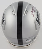 Maxx Crosby Signed Las Vegas Raiders Speed Mini Helmet 2021 Pro Bowl Defensv.End