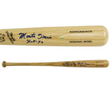 Monte Irvin Signed New York Giants Adirondack Blonde MLB Bat with "HOF 73"