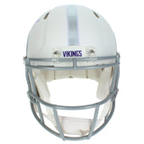 Brett Favre Autographed Vikings Rivalries White 2024 Alternate Helmet Radtke