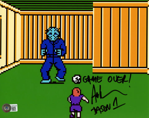 Ari Lehman Autographed/Signed Friday The 13th 8x10 Photo Jason Beckett 36409