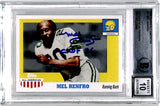 Mel Renfro Signed 2005 Topps All American #27 Trading Card Beckett 44495