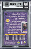 Lakers Shaquille O'Neal Authentic Signed 1999 SP Authentic #39 Card BAS Slab 2