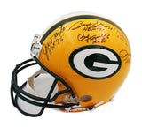 Multi-Signed Green Bay Packers Hall of Famers Proline Helmet With 11 Signatures