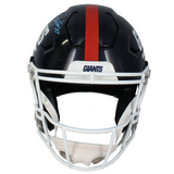 Lawrence Taylor Autographed NY GIants Throwback Speedflex Helmet Beckett