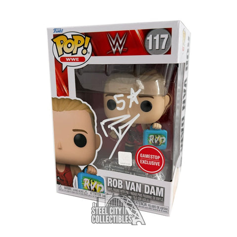 Rob Van Dam Autographed WWE Funko Pop - Fanatics