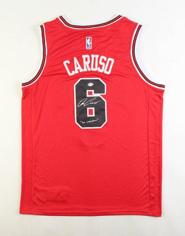 Alex Caruso Signed Chicago Bulls Jersey Inscribed "The Carushow" (PSA COA)