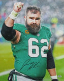 Jason Kelce Philadelphia Eagles Signed/Auto 16x20 Fist Photo PSA/DNA 190362