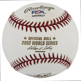 Lakers Kobe Bryant Authentic Signed 2002 WS Logo Oml Baseball PSA/DNA #AN09827