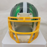 CHRISTIAN WATSON SIGNED GREEN BAY PACKERS FLASH SPEED MINI HELMET BAS QR