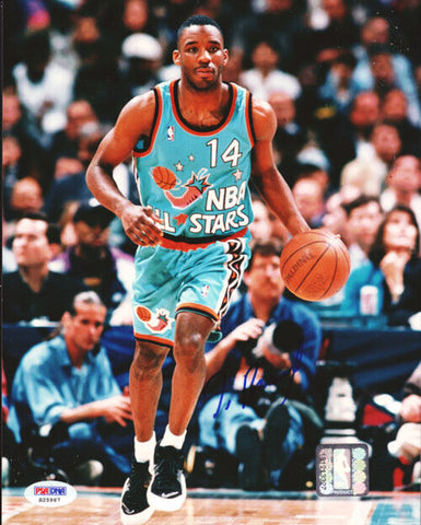 Terrell Brandon Autographed 8x10 Photo Minnesota Timberwolves PSA/DNA #S25967