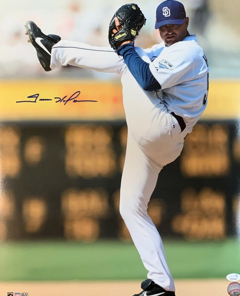 Padres Hall of Famer TREVOR HOFFMAN Signed 16x20 AUTO Photo #5 AUTO - JSA