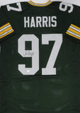 Packers Pro Bowl Linebacker TIM HARRIS Signed Custom Replica Jersey AUTO - JSA
