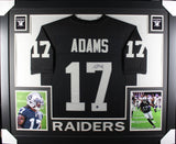 Davante Adams Signed Pro Style Framed Black XL Jersey Beckett 42004
