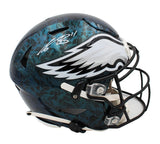 AJ Brown Signed Philadelphia Eagles Speed Flex Authentic Custom NFL Helmet