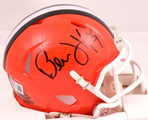 Bernie Kosar Signed Cleveland Browns 75-05 Speed Mini Helmet - Beckett W Holo