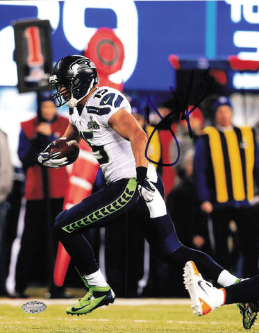 Jermaine Kearse Autographed 8x10 Photo Seahawks Super Bowl XLVIII MCS Holo 63125