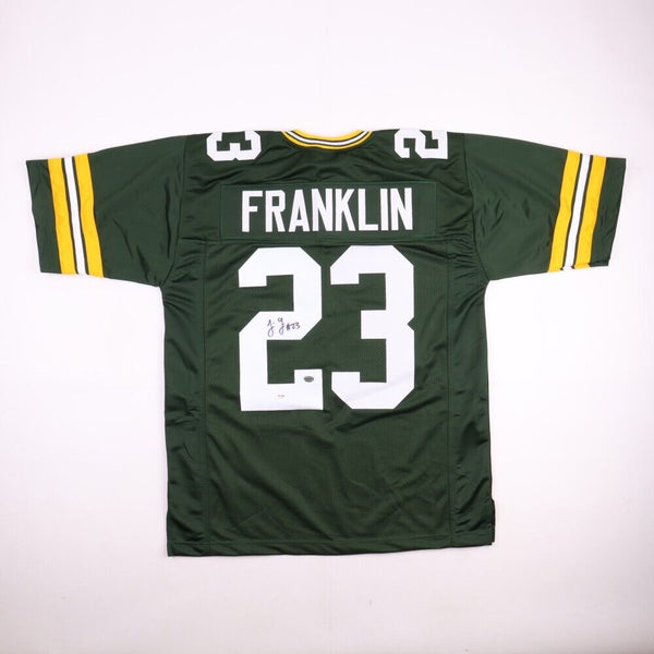 Johnathan Franklin Signed Packers Jersey (GTSM COA) Green Bay Running Back 2013